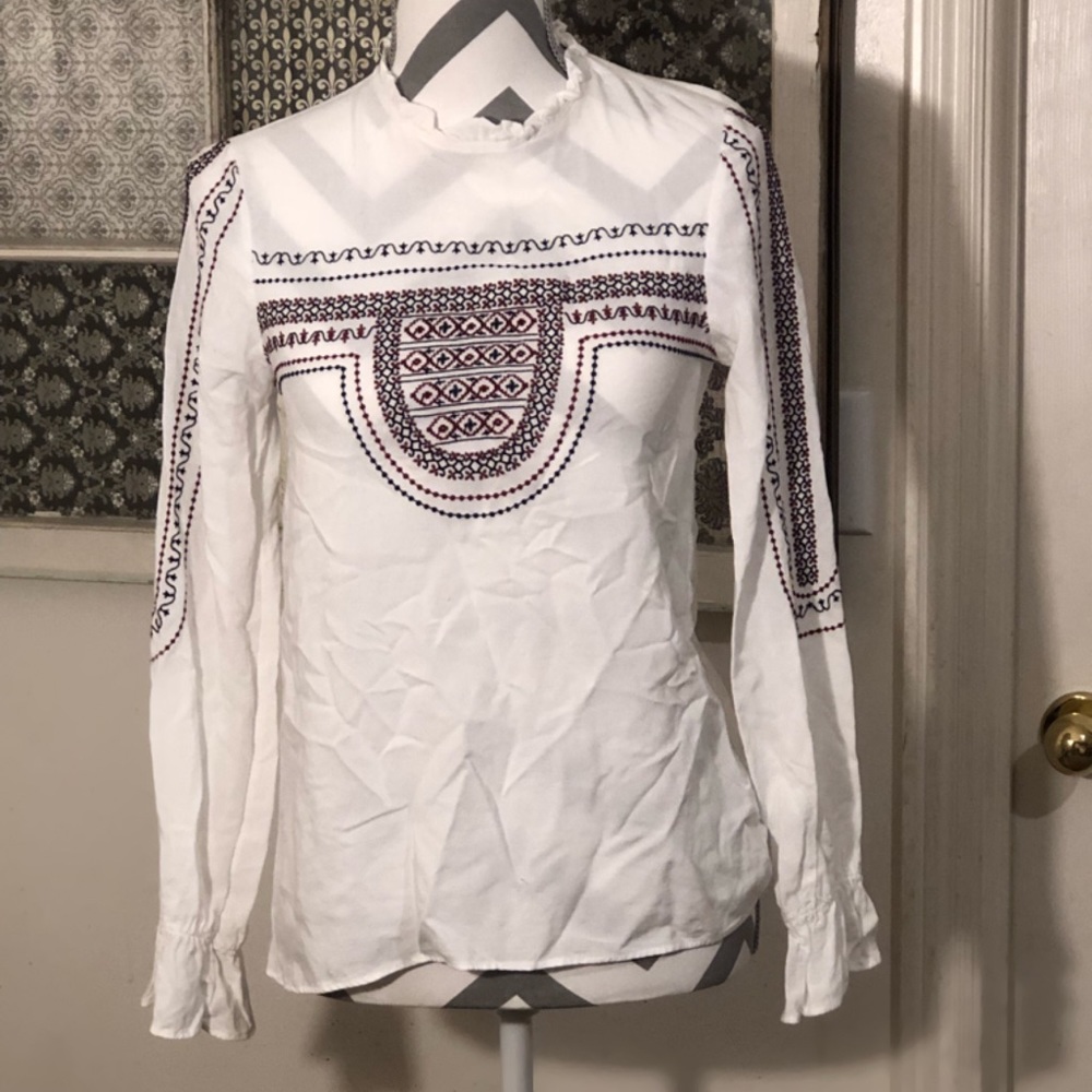 Zara peasant top